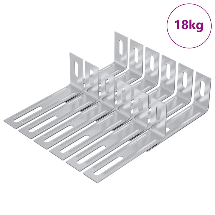 Bracket anti-tiltare Simplu 1268 pcs Argintiu Fier - WALTI WALTI