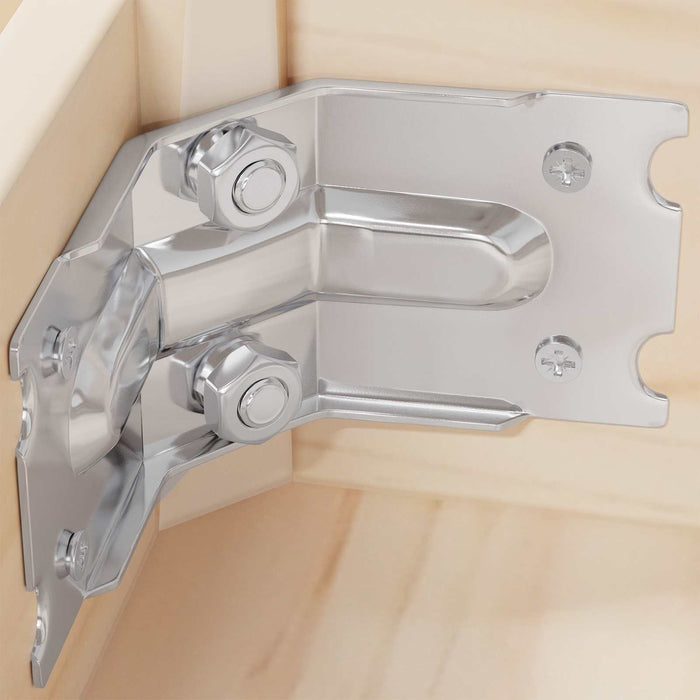 Suport 2 pcs Zincat 106 x 55 x 1,5mm Oțel - WALTI WALTI