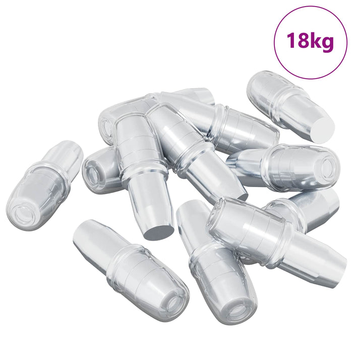 Ușă de raft 7200 pcs Argintiu 7 x 16 mm Fier - WALTI WALTI