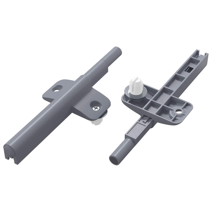Amortizor cu închidere soft 2 pcs Gri 125 x 47 x 15 mm PP - WALTI WALTI
