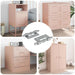 Zăvor 2 pcs Argintiu 46 x 17 x 1,2 mm Oțel - WALTI WALTI