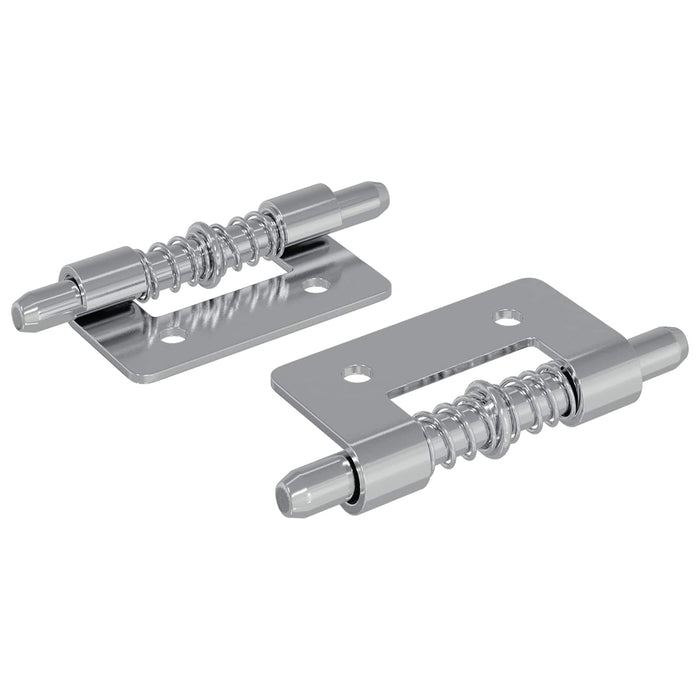 Zăvor 2 pcs Argintiu 46 x 17 x 1,2 mm Oțel - WALTI WALTI