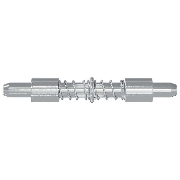 Zăvor 2 pcs Argintiu 46 x 17 x 1,2 mm Oțel - WALTI WALTI