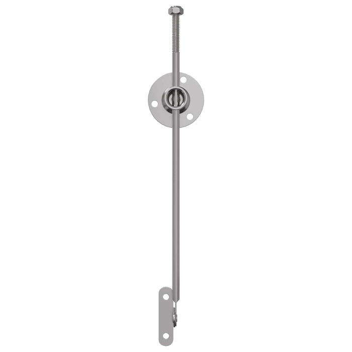 Hingă cu tijă de tragere 2 pcs Argintiu 190 mm Fier - WALTI WALTI