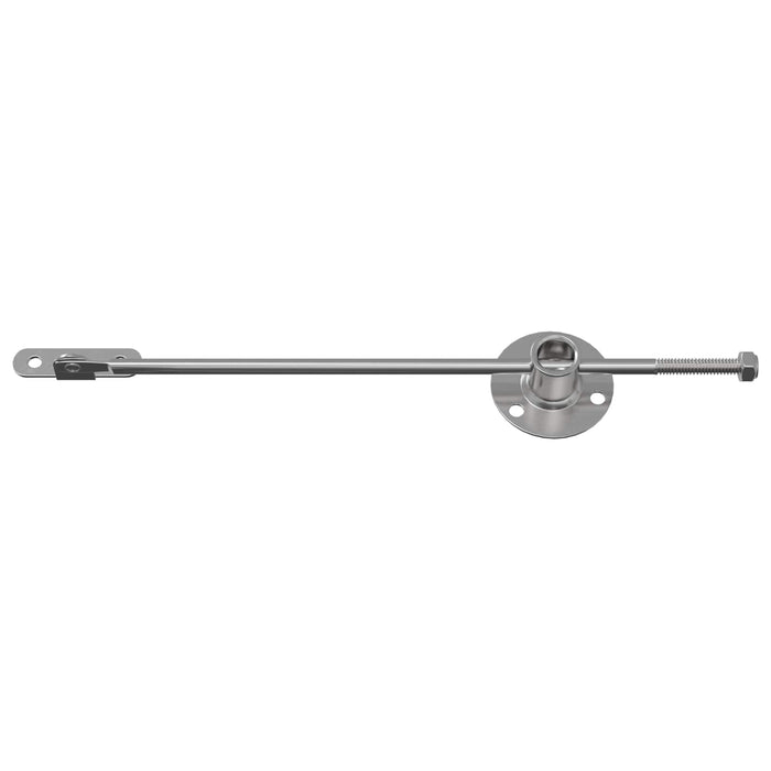Hingă cu tijă de tragere 2 pcs Argintiu 190 mm Fier - WALTI WALTI