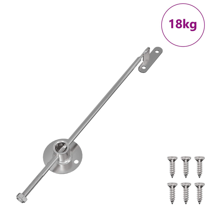 Hingă cu tijă de tragere 439 pcs Argintiu Fier - WALTI WALTI