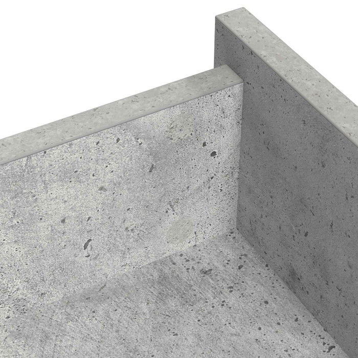 Copertă autocolantă pentru șuruburi 12 pcs Gri din beton - WALTI WALTI