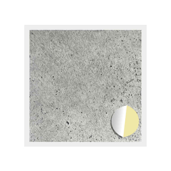 Copertă autocolantă pentru șuruburi 12 pcs Gri din beton - WALTI WALTI