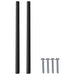Mânere 973 pcs Negru 106 x 7,4 x 15,5 mm Aluminiu - WALTI WALTI