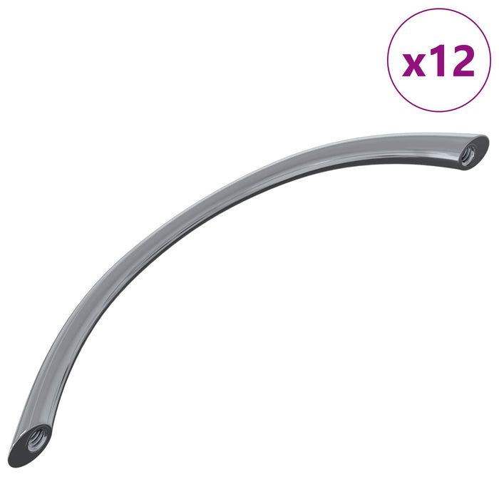 Mânere 12 pcs Argintiu 107 x 3.6 x 23 mm Oţel inoxidabil - WALTI WALTI