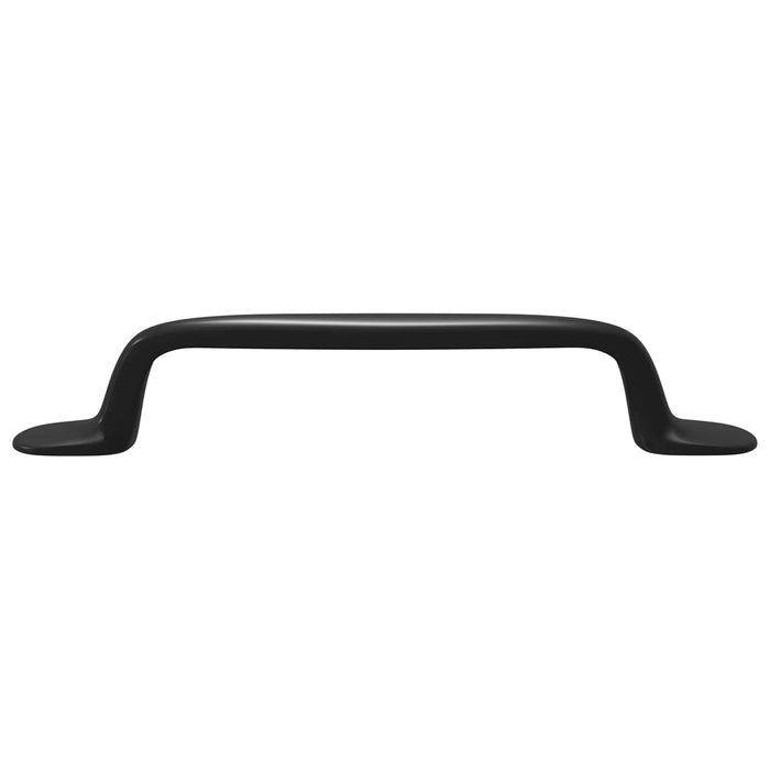 Mâner Mobilier 2 pcs Negru 130 x 19,4 x 22,3 mm Aluminiu WALTI