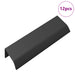 Mânere 12 pcs Negru 120 x 39.6 x 17 mm Aluminiu - WALTI WALTI