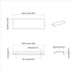 Mânere 12 pcs Negru 120 x 39.6 x 17 mm Aluminiu - WALTI WALTI