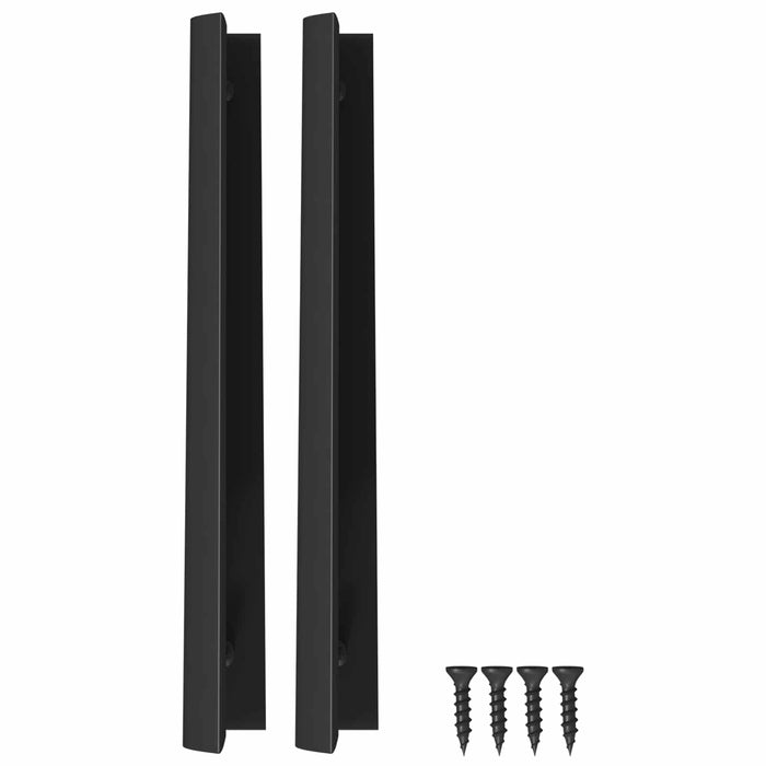 Mânere 725 pcs Negru 120 x 39.6 x 17 mm Aluminiu - WALTI WALTI