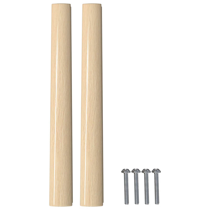 Mânere drepte 12 pcs Culoare lemn natural 130 x 25 x 30 mm WALTI
