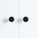 Mânere 2 pcs Negru Ø30 mm Aluminiu - WALTI WALTI