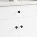 Mânere 2 pcs Negru Ø30 mm Aluminiu - WALTI WALTI