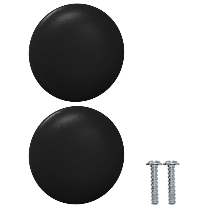 Mânere 2 pcs Negru Ø30 mm Aluminiu - WALTI WALTI