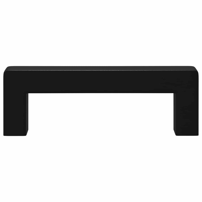 Mâner Mobilier 530 pcs Negru 105 x 12 x 36 mm Fier WALTI