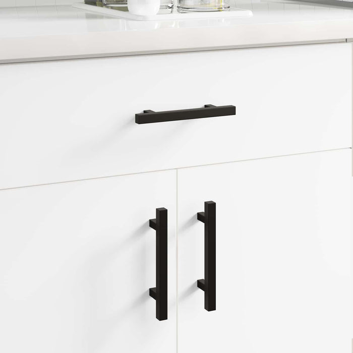 Mâner pentru Dulap 420 pcs Negru 150 x 12,3 x 35,2 mm - WALTI WALTI
