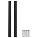 Mâner pentru Dulap 420 pcs Negru 150 x 12,3 x 35,2 mm - WALTI WALTI