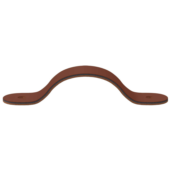 Mânere pentru dulap 2 pcs Maro 140 x 25 x 2,3 mm PU - WALTI WALTI