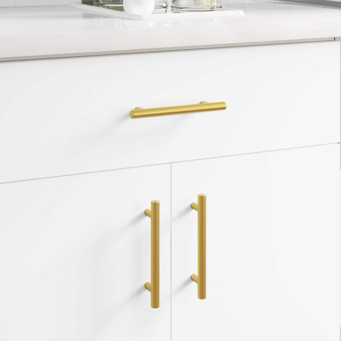 Mâner pentru Dulap 12 pcs Auriu 150 mm Oţel inoxidabil - WALTI WALTI