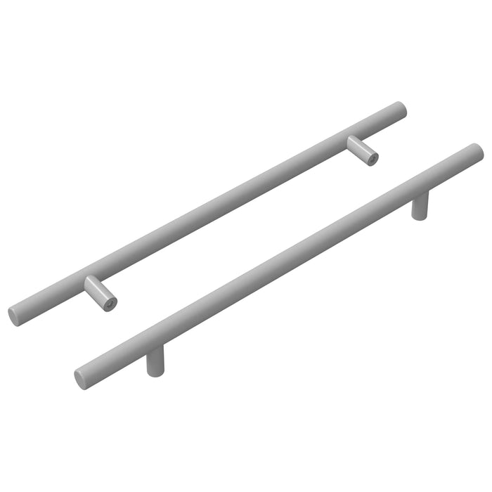 Mâner pentru Dulap 2 pcs Argintiu 300 mm Oţel inoxidabil - WALTI WALTI