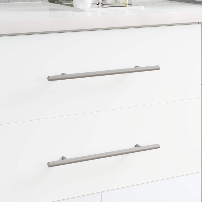Mâner pentru Dulap 12 pcs Argintiu 300 mm Oţel inoxidabil - WALTI WALTI