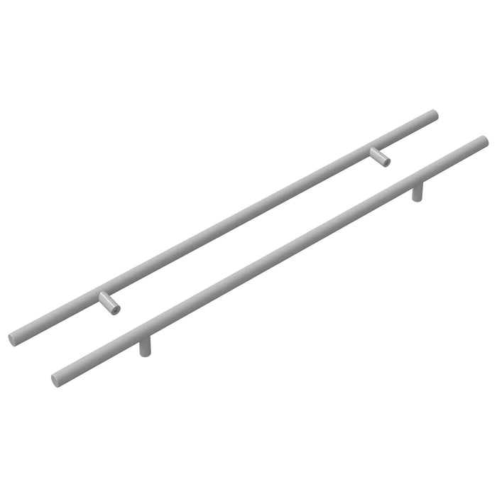 Mânere 2 pcs Argintiu 500 mm Oțel - WALTI WALTI