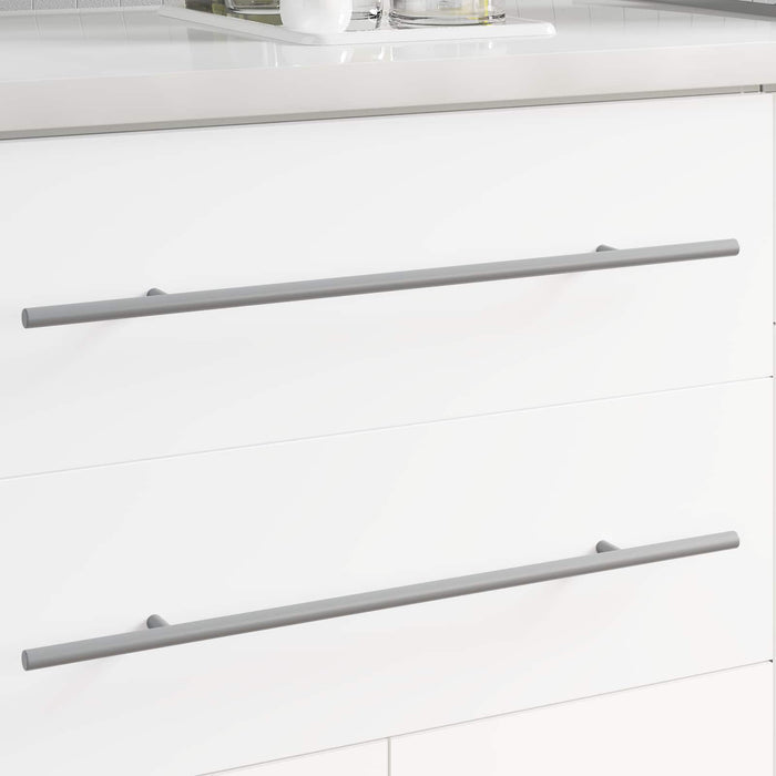 Mânere 12 pcs Argintiu 500 mm Oțel - WALTI WALTI