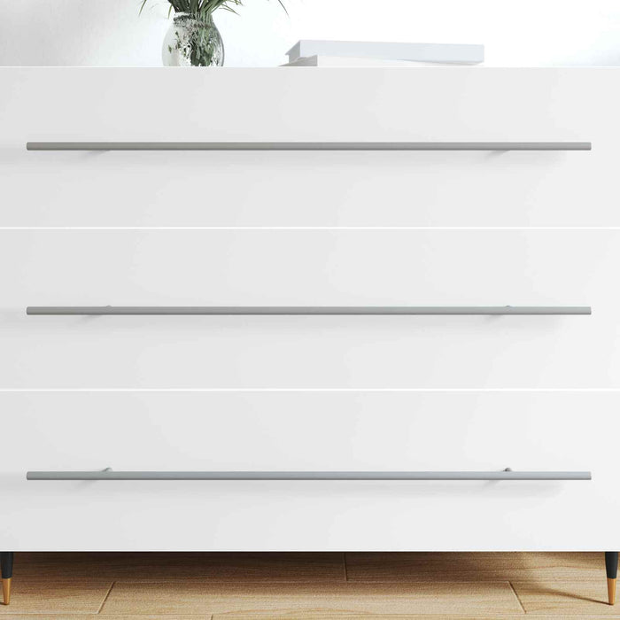 Mâner pentru Dulap 12 pcs Argintiu 800 mm Oţel inoxidabil - WALTI WALTI