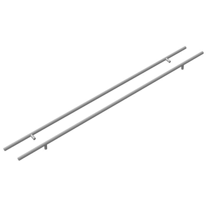 Mâner pentru Dulap 2 buc. Argintiu 900 mm Oţel inoxidabil - WALTI WALTI