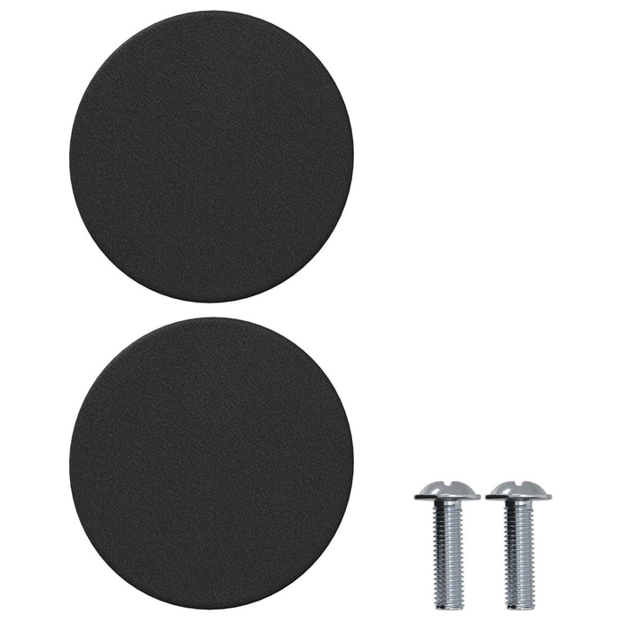 Mânere pentru dulap 968 pcs Negru Fier WALTI