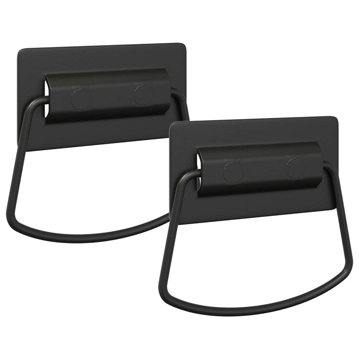 Mânere pentru dulap 2 pcs Negru 85 x 45 mm Metal WALTI