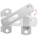Yale pentru ușă 2 pcs Argintiu 70 x 8 mm Oțel - WALTI WALTI