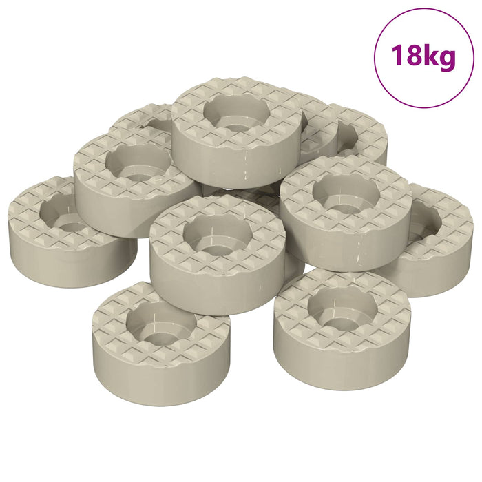 Protectoare pentru Picioarele Scaunului 18000 pcs Transparent - WALTI WALTI