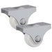 Roată 2 pcs Alb 42 x 11,5 x 29 mm Fier - WALTI WALTI