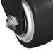 Roată pivotantă 2 pcs Negru 40,4 x 40,4 x 19,7 mm Fier și nylon - WALTI WALTI