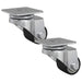 Roată 2 pcs Argintiu 44,1 x 44,1 x 1,95 mm Nailon - WALTI WALTI