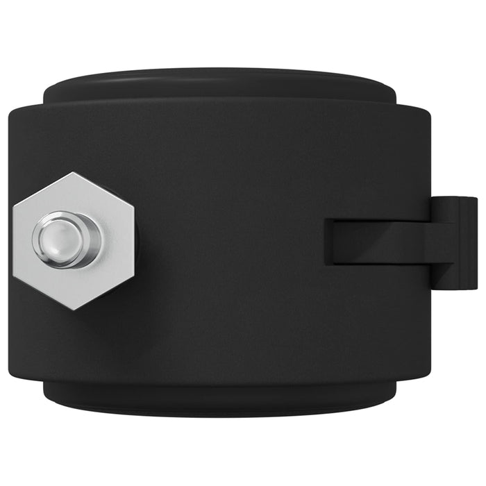 Roată 2 pcs Negru și argintiu 40,1 x 40,1 x 37,8 mm Fier și PP - WALTI WALTI