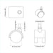 Roți 2 pcs Negru 40,1 x 37,8 mm PP și fier - WALTI WALTI
