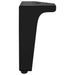 Picioare de mobilă 2 pcs Negru 5,5 x 5,5 x 10 cm Fier - WALTI WALTI