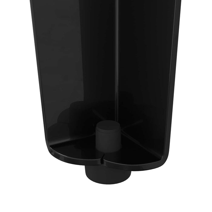 Picioare de mobilă 12 pcs Negru 5,5 x 5,5 x 10 cm Fier - WALTI WALTI