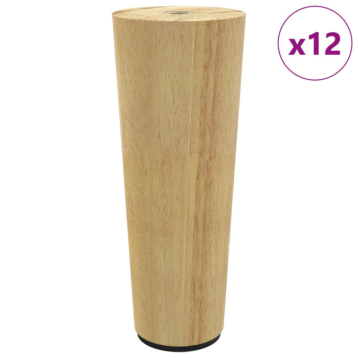 Picioare de mobilă 12 pcs Maro Ø 44 x 100 mm - WALTI WALTI