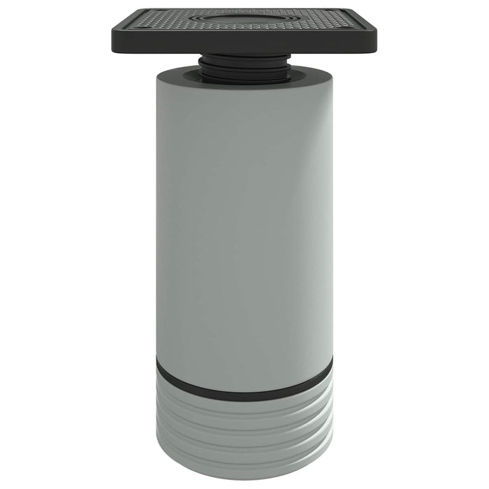 Picioare de mobilă Ajustabil 12 pcs Alb 64 x 64 x 100 mm PP - WALTI WALTI