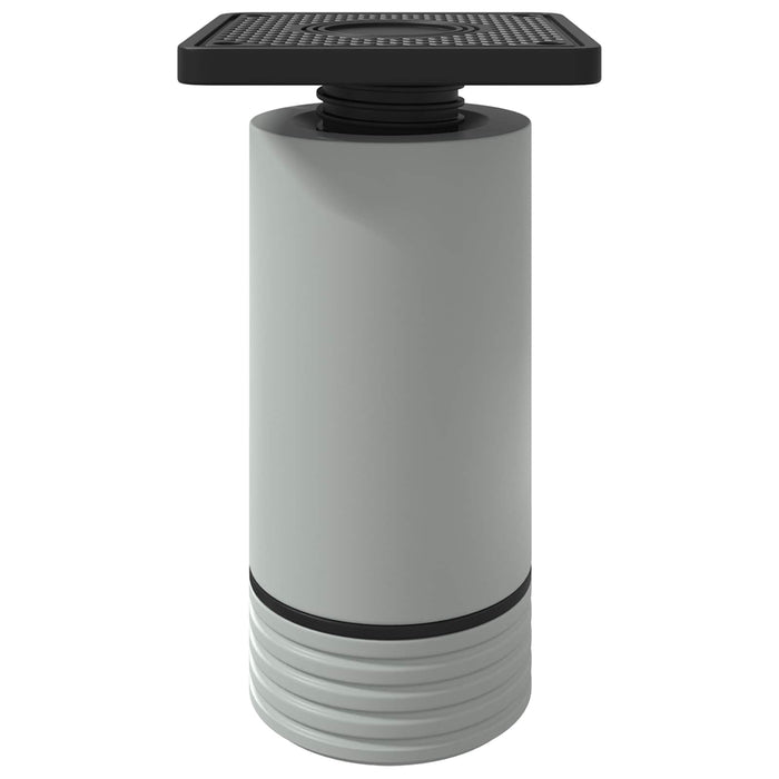 Picioare de mobilă Ajustabil 12 pcs Alb 64 x 64 x 100 mm PP - WALTI WALTI