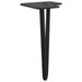 Picior de mobilă 2 pcs Negru 54.1 x 54.1 x 100 mm Fier - WALTI WALTI