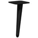 Picioare verticale 2 pcs Negru 56 x 56 x 100 mm Fier - WALTI WALTI