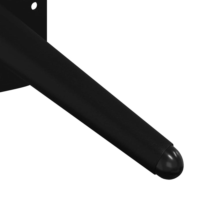 Picioare verticale 12 pcs Negru 56 x 56 x 100 mm Fier - WALTI WALTI